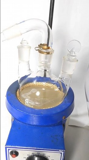 Synthesis of Methyl Salicylate ( oil of wintergreen ) - 1 minute video