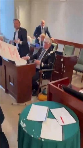 Poznań Mayor Jacek Jaśkowiak pelted with a cake. Scandal during a Poznań City Council session