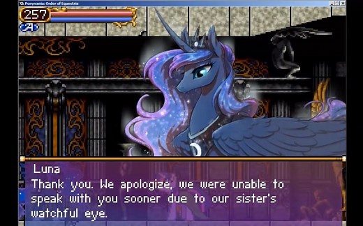 [MLP] 同人游戏《小马恶魔城》正式发布