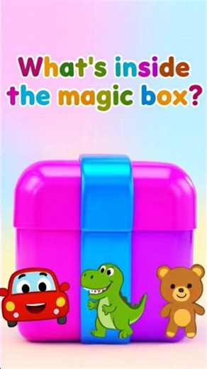 What’s Inside the Magic Box? 🎁 | Kids Guessing Game