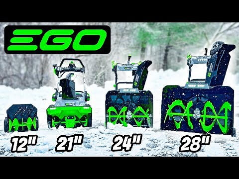 Ultimate 2025 EGO Snow Blower Showdown ⛄ Complete Review of Every Model!