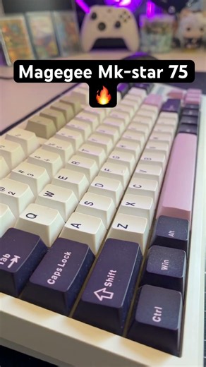 Magegee mk-star 75 🤤 #fyp #keyboard #creamy