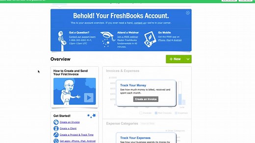 FreshBooks - Login