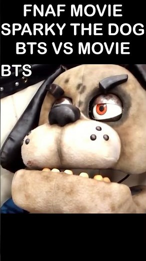 FNaF Movie Sparky BEHIND THE SCENES Vs MOVIE | FNAF Movie 2 LEAK
