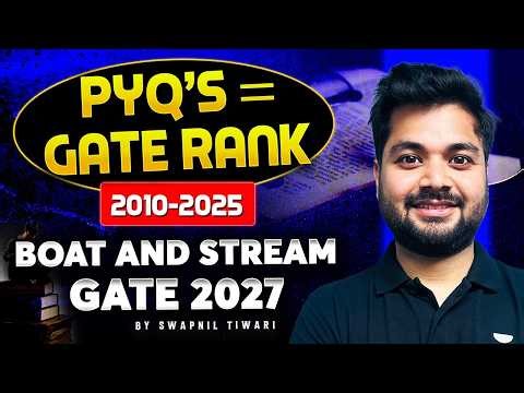 🎯PYQs = GATE Rank🔥 | GA Topic-wise PYQs (2010–2025) | GATE 2027 Series | By Swapnil Tiwari✅