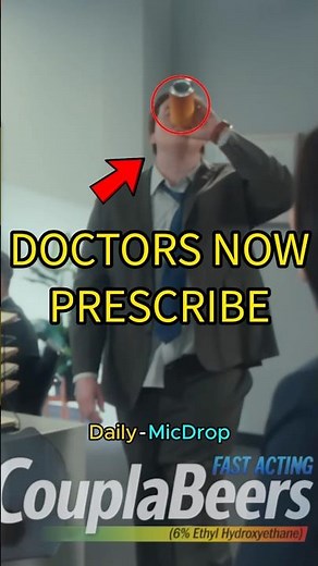 Doctors Now Prescribe Beer 😂🍺