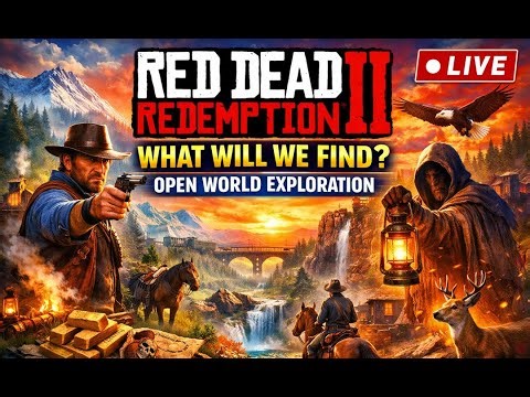 Red Dead Redemption 2 Livestream 🔴| Open World Exploration Random Events & Immersive Gameplay #rdr2