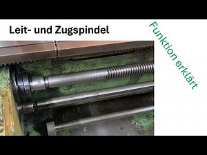 Zug und Leitspindel