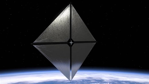 See A Solar Sail In The Night Sky - NASA Explains How