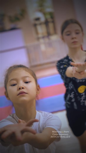 Flight from the city ASTCITYBALLET Arina & Intisar Morning💫Stars Contemporary Adylerkinbaevballet 26.01.2026. #adylerkinbaevballet #astcityballet #contemporary #ballet #dance