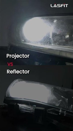 Projector vs Reflector Headlights | Beam Pattern Comparison