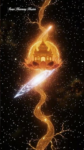 Crystal Mind Awakening | The Golden Temple Within | AI Meditation Art & Consciousness Journey |