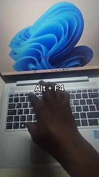 Fastest Way to Shut Down Your PC 💻 | Alt + F4 + Enter #windows #laptop #tech #smartphone #computer