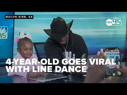 4-year-old 'Ms. Shirley' goes viral with viral line dance to uncle's 'Keep on Stepping' song