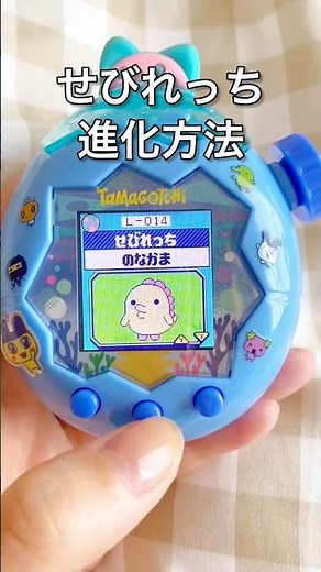 せびれっち進化方法❗️ #たまごっちパラダイス #たまごっち #tamagotchi #たまごっちユニ