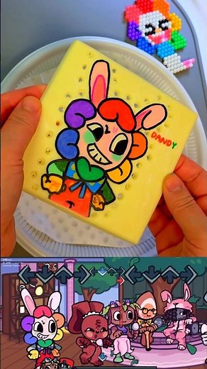 " Dandy, stop it! " I made a Dandy from Dandy's World FNF mod Dalgona ASMR