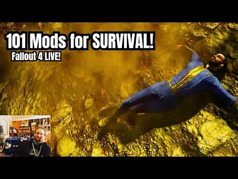 Fallout 4 101 Mod Load Order and How I Survival Start my games! LIVE #fallout4 #fallout4survival