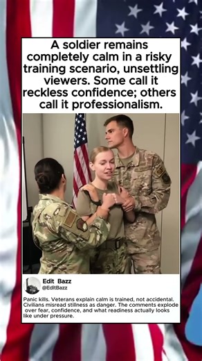 Why Are Soldiers Calm During Dangerous Training? #solider #military