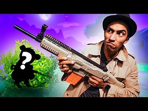 NERF Fortnite Hide and Seek Challenge!