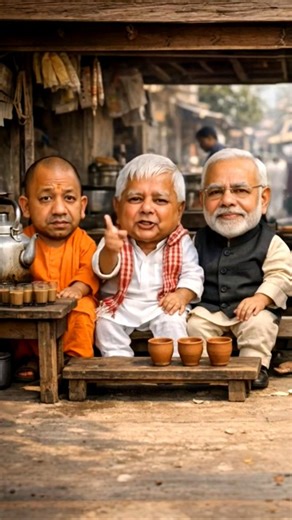 🤣 Shayari Ka Mahasangram | Modi Ji vs Lalu Yadav Comedy 🔥😂 #funny #trending #shorts