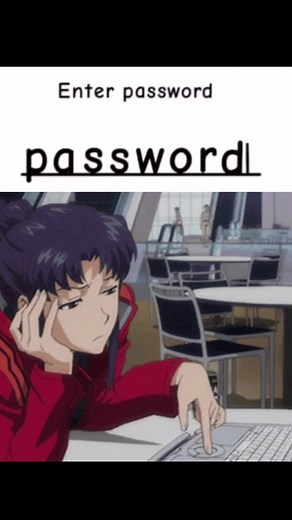 Misato's Password Troubles in Evangelion Series