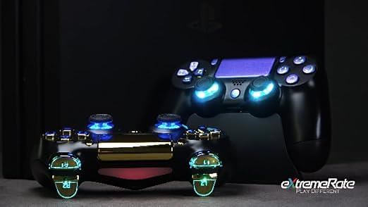 Classical Symbols Buttons DTFS (DTF 2.0) LED Kit for PS4 Slim PS4 Pro Controller