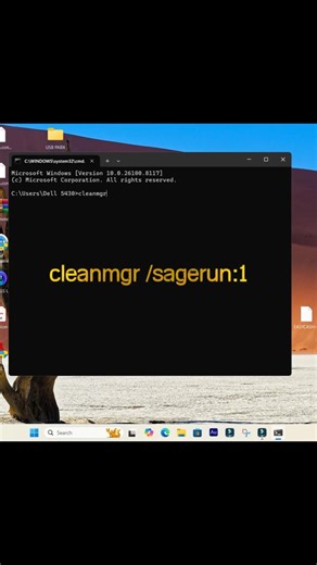 Command Prompt and use cleanmgr#cleanmgr
