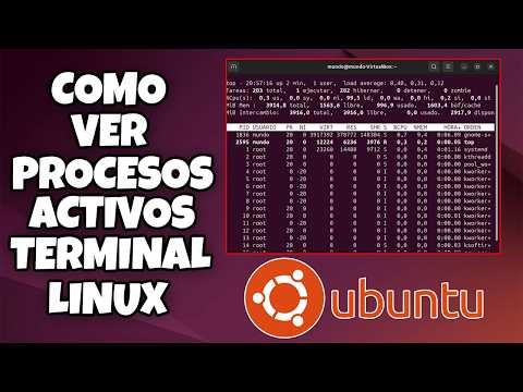 COMO VER LOS PROCESOS ACTIVOS EN LINUX UBUNTU DESDE LA TERMINAL FACIL Y RAPIDO EN 2026
