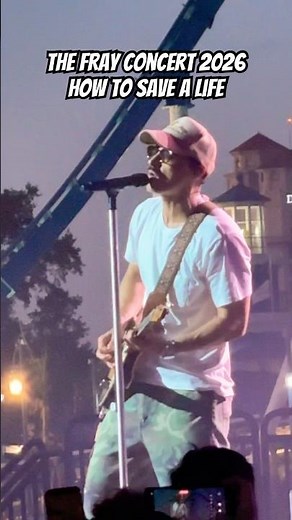 The Fray Concert How to Save a Life 2026 SeaWorld Orlando #thefray #concert #howtosavealife