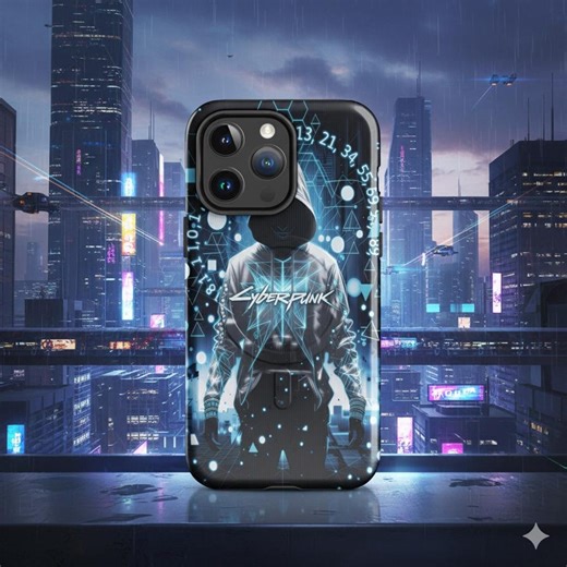 Fibonacci Hacker Cyberpunk iPhone Case – Magsafe Tough Dual-layer Protection - Etsy Canada