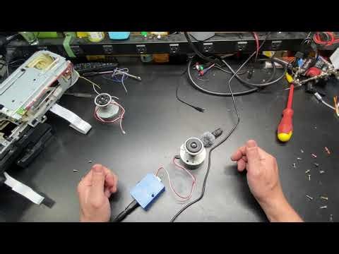 Pionner Laserdisc CLD-59 Spindle Motor Swap