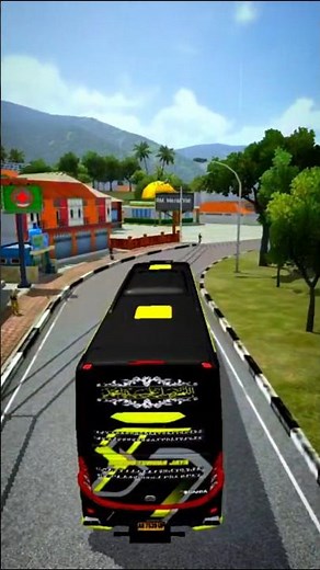 EPIC BUSSID LONG DRIVE | BEST BUS MOD WITH REALISTIC TRAFFIC#bussid #shorts