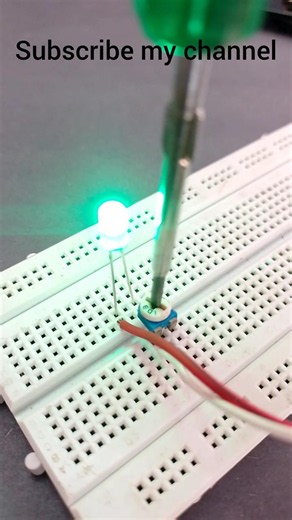 How to Control LED Brightness using Breadboard