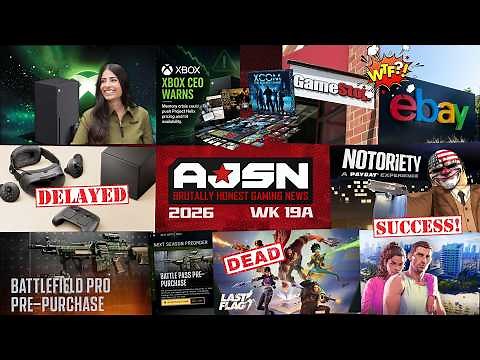 AJSN WK19A- GameStop to Buy EBAY?, GTA6 PRICE, Steam Machine DELAY, Helix PRICE, EA Pre-Battle Pass?