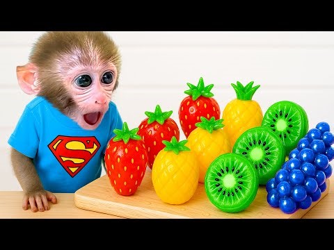 小猴子BonBon开车载着很多新鲜美味的橙子回家制作超级好喝的果汁 - 邦邦游记