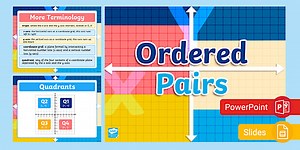 Fifth Grade Ordered Pairs PowerPoint & Google Slides