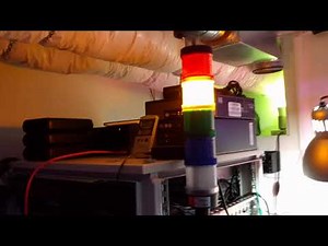 Stacklights Raspberry Pi homelab warning