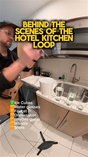 Behind the Scenes Hotel Kitchen #livelooping #guitar #onemanband #looping #multiinstrumentalist
