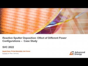 Gayatri Rane: SVC2022; Optical Coatings Reactive Sputter Deposition Effect of Different Power.......