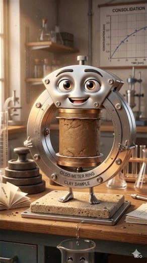 Consolidation Test – used to determine the settlement characteristics of cohesive soils under load
