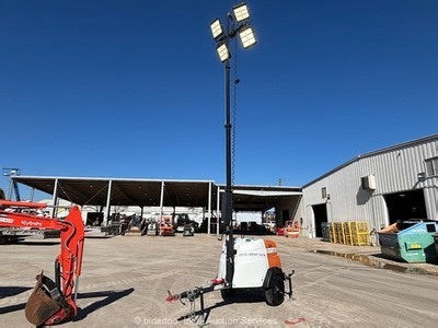 2021 Generac MLT6SKDS Towable LED Light Tower 6kW Generator Kubota Dsl bidadoo | eBay