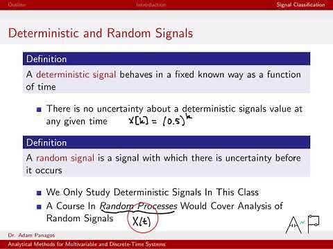 Deterministic and Random Discrete-Time Signals - DT Part 1 (7/10)