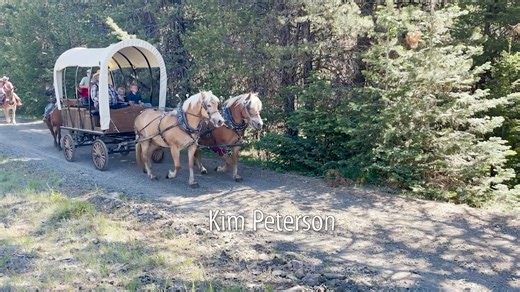 We rode on the Pendleton Wagon Train a couple years ago in the Blue Mountains of Oregon where participants use wooden wheeled wagons and often dress in period costume. Here is a little footage from the show we put on our RFD-TV program a few years ago. You can see the show at: https://youtu.be/hr-T2rwBwic | Rural Heritage Magazine