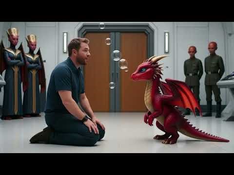 No One Could Calm The Baby Alien Dragon in Crisis— Then The Human Mechanic Made Bub