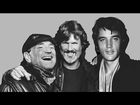 Elvis, Willie Nelson, and Kris Kristofferson Perform "Why Me" [Virtual Trio]