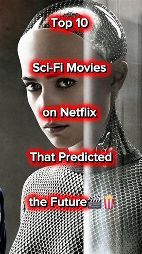 Top 10 Sci-Fi Movies on Netflix That Predicted the Future (And Got It Right)🎬🍿#scifi #shorts