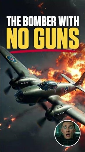 What made the Mosquito Bombers fly WITHOUT ANY guns? #shorts #usmilitarycombat #history