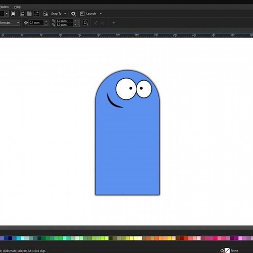 How To Draw Bloo | Foster's Home For Imaginary Friends #shorts