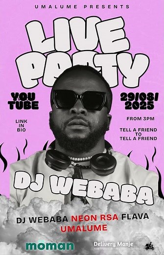 DJ WEBABA LIVE PARTY HIP HOP 2025 MIX | 25K | TOUCHLINE | A REECE