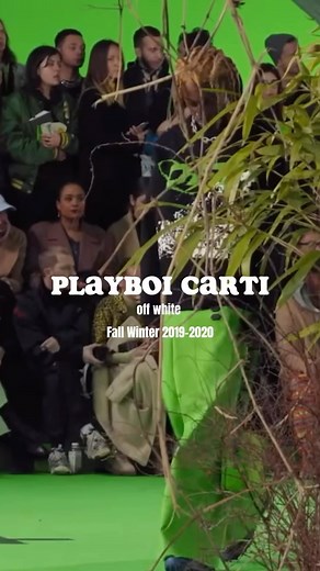 Voga ;)) | Playboi carti walk for off white menswear Fall Winter 2019/2020 by Virgil Abloh #playboycarti #walk #fashionshow #offwhite #menswear... | Instagram